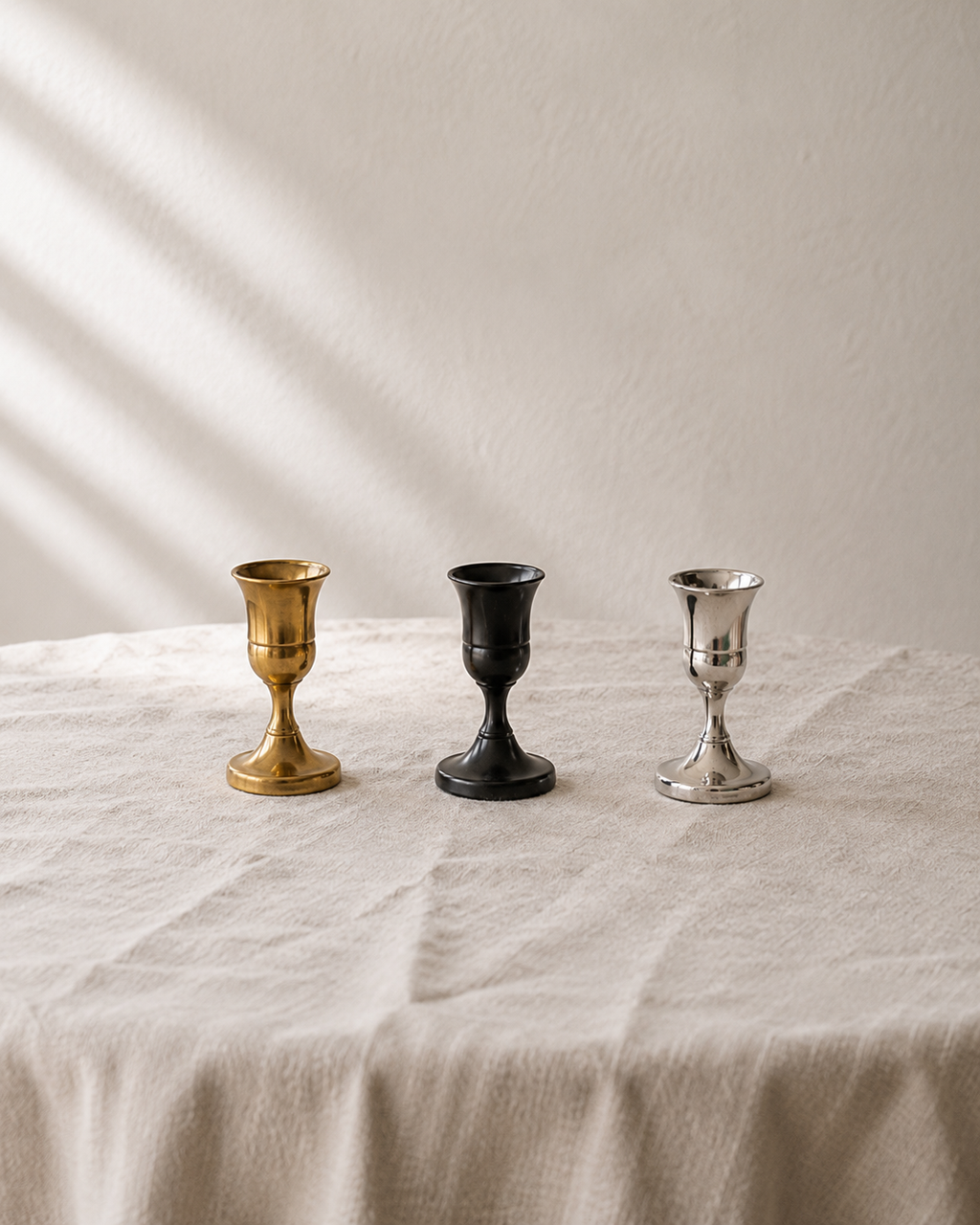 Mini Metal Taper Candle Holder