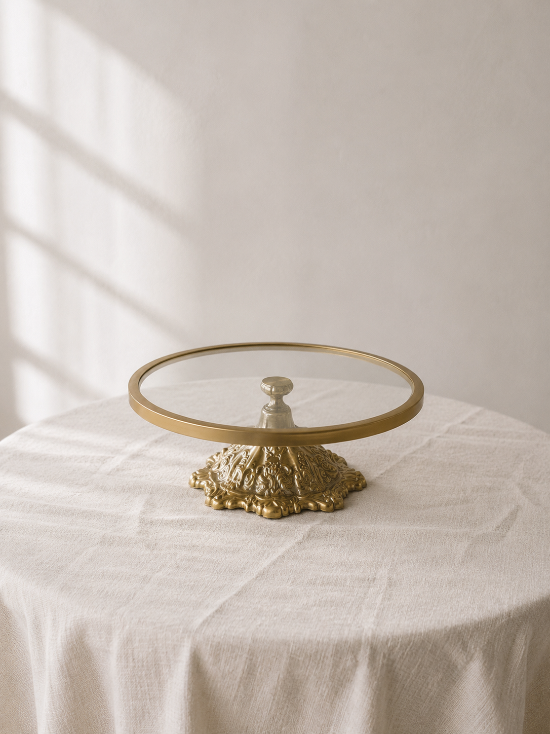 Ornate Gold Cake Stand