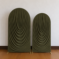 Olive Draped Arch Backdrop