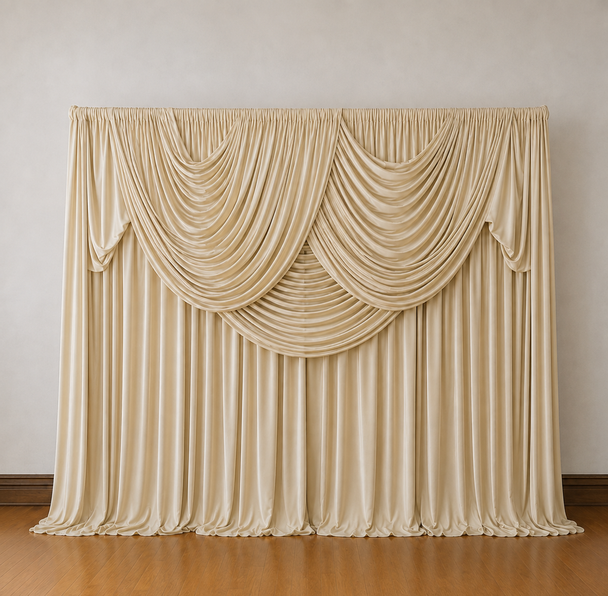 Custom Designer Drapery |  Ivory