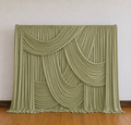 Custom Designer Drapery | Sage Green