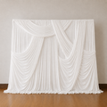 Custom Designer Drapery | Milk White