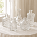 Clear Bud Vase Set