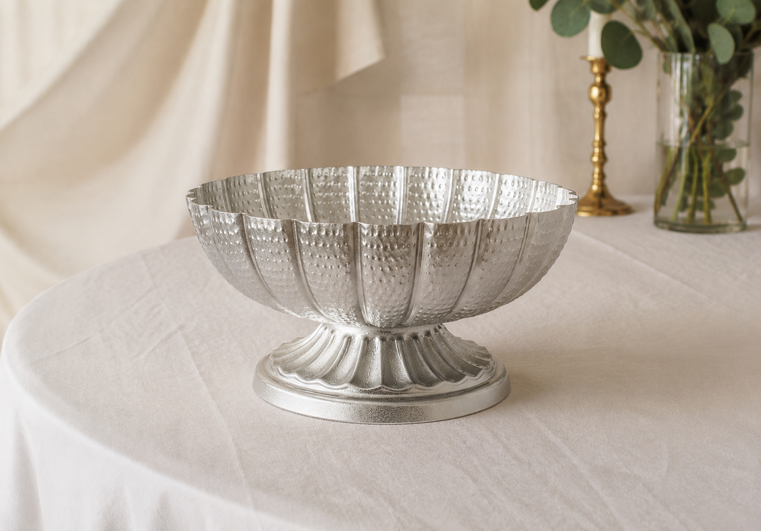 Gold Centerpiece Urn