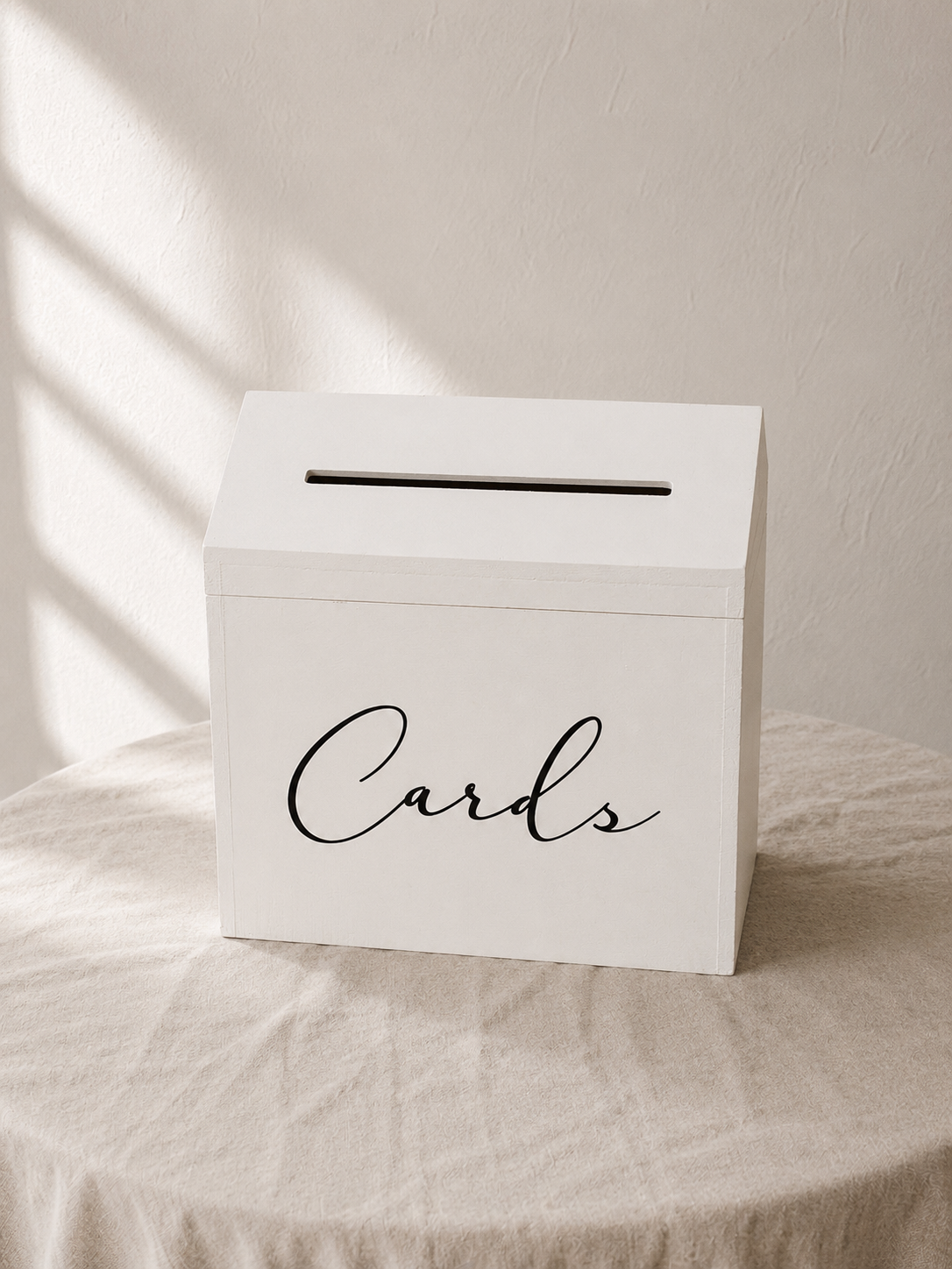 Wooden Card Box