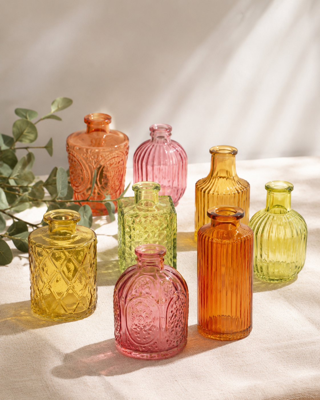 Eclectic Bud Vase Set